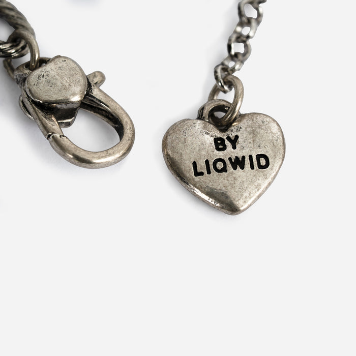 Bracciale argentato Frida Kahlo, con charms