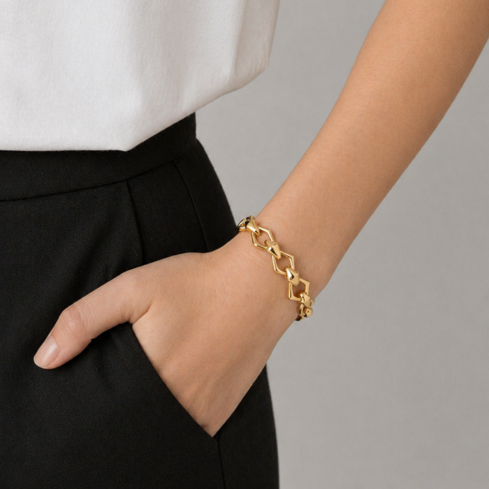 Bracciale dalì oro