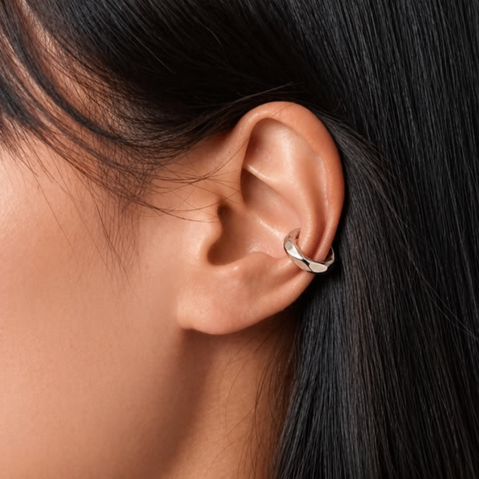 Orecchino ear cuff irregolare