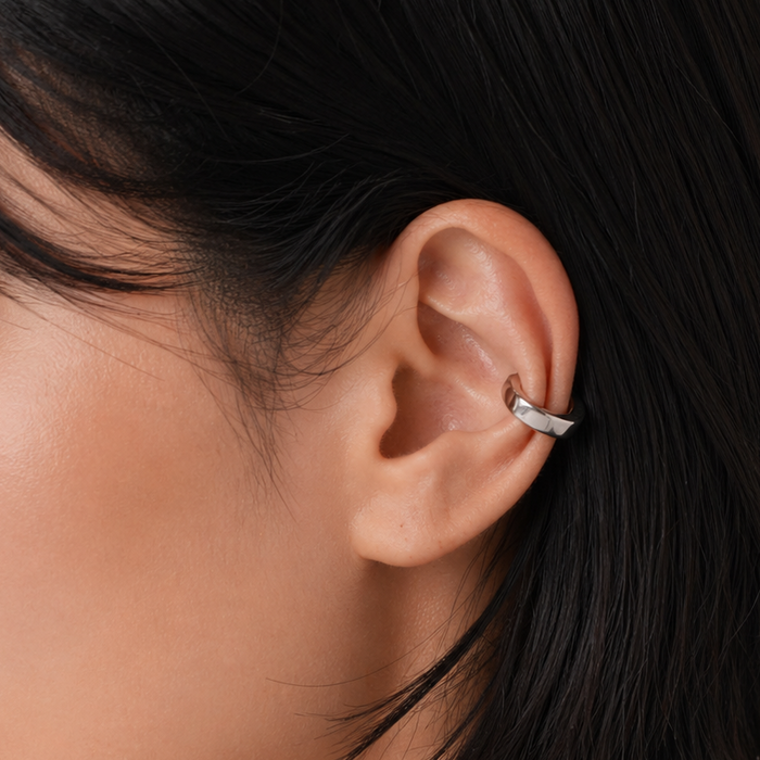 Orecchino ear cuff geometrico